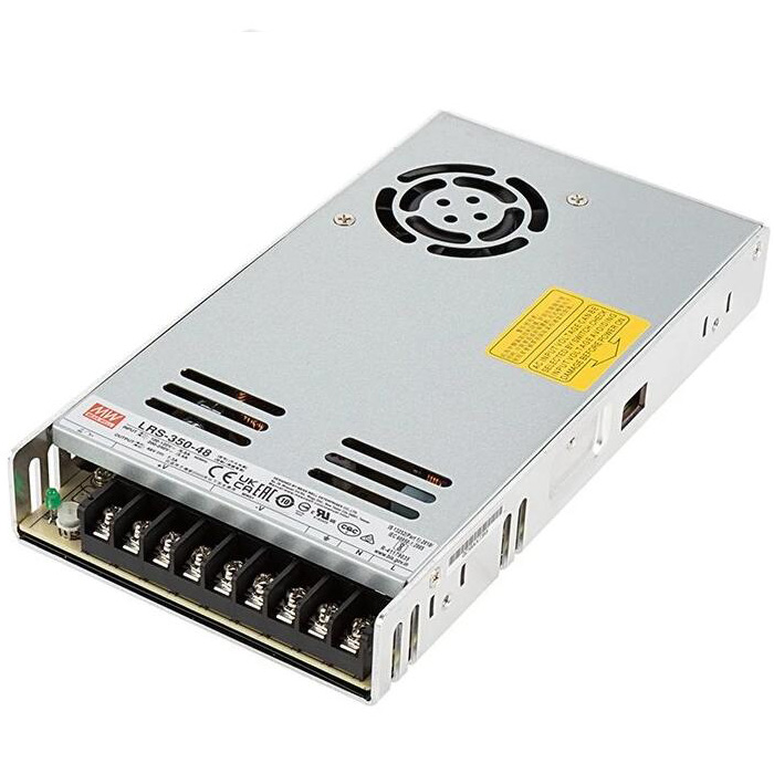 Mean Well LED Switching Power Supply - LRS Series 100-350W Enclosed Power Supply - 48V DC