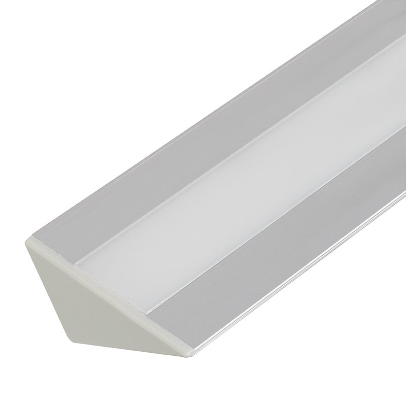 LOC-30 Aluminum Channel - Corner - For Strips Up To 21mm - 1m / 2m