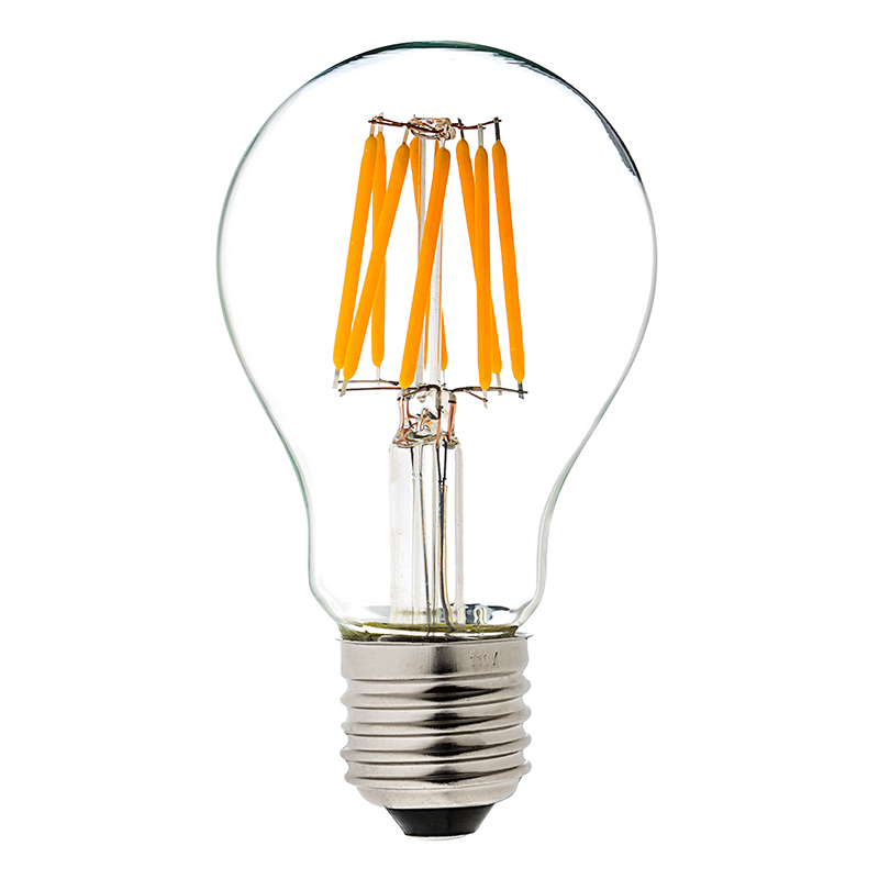 A19 LED Bulb - 40 Watt Equivalent LED Filament Bulb - 12V DC - 490 Lumens