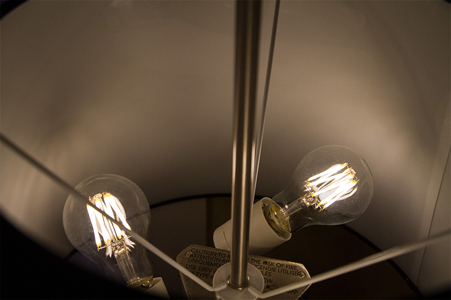 A19 LED Bulb - 60 Watt Equivalent LED Filament Bulb - Dimmable - 700 Lumens