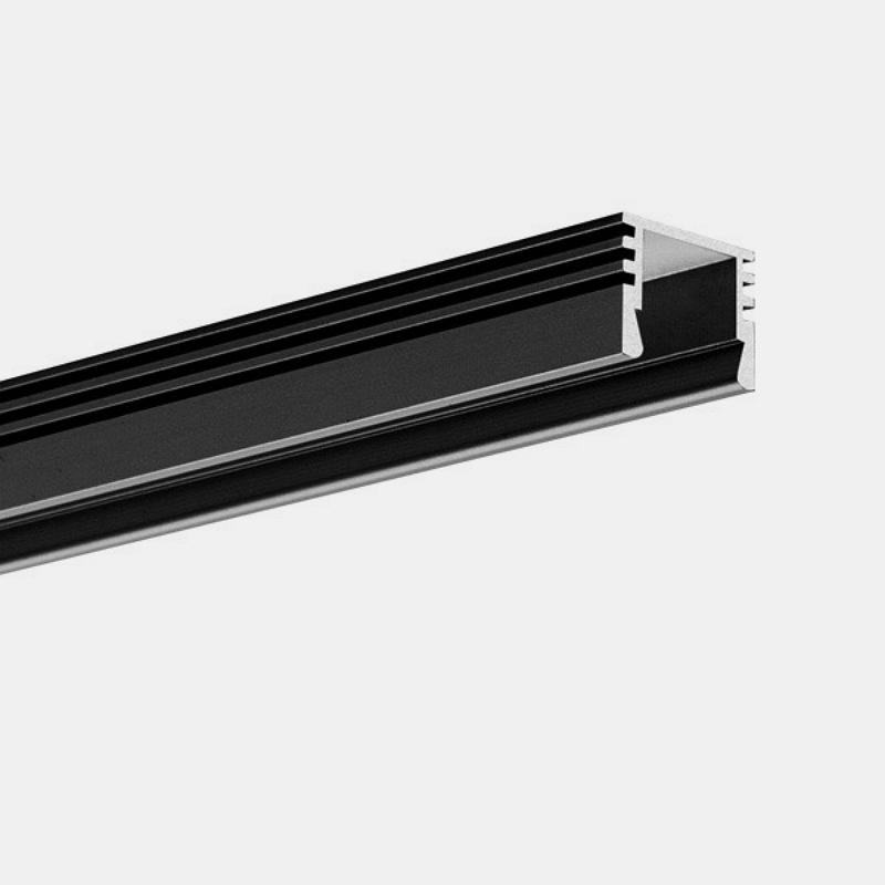 PDS4-ALU Aluminum Channel - Surface - For Strips Up To 11mm - 1m / 2m