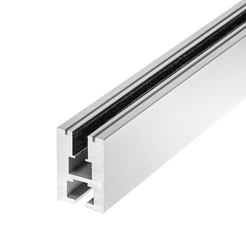 EX-ALU Aluminum Channel - Edge Lit - For Strips Up To 11mm - 1m / 2m