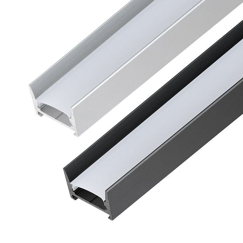 MICRO-HG Aluminum Channel - Surface - For Strips Up To 11mm - 1m / 2m
