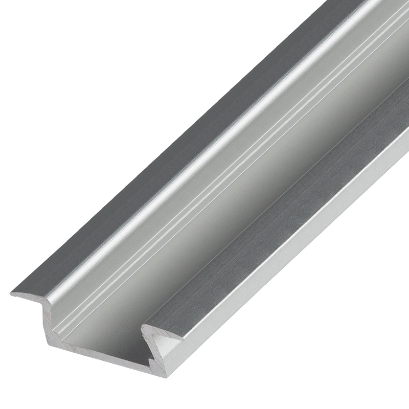 MICRO-NK Aluminum Channel - Recessed - For Strips Up To 11mm - 1m / 2m