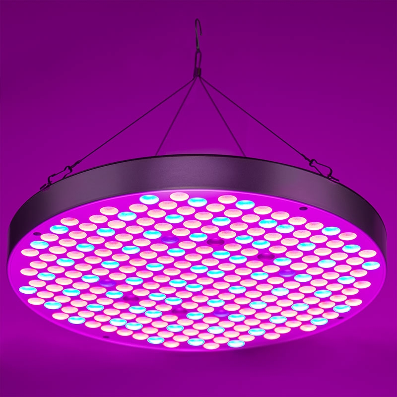 32W Full-Spectrum LED Grow Light - 4-Band Red/Blue/UV/IR for Indoor Plant Growth