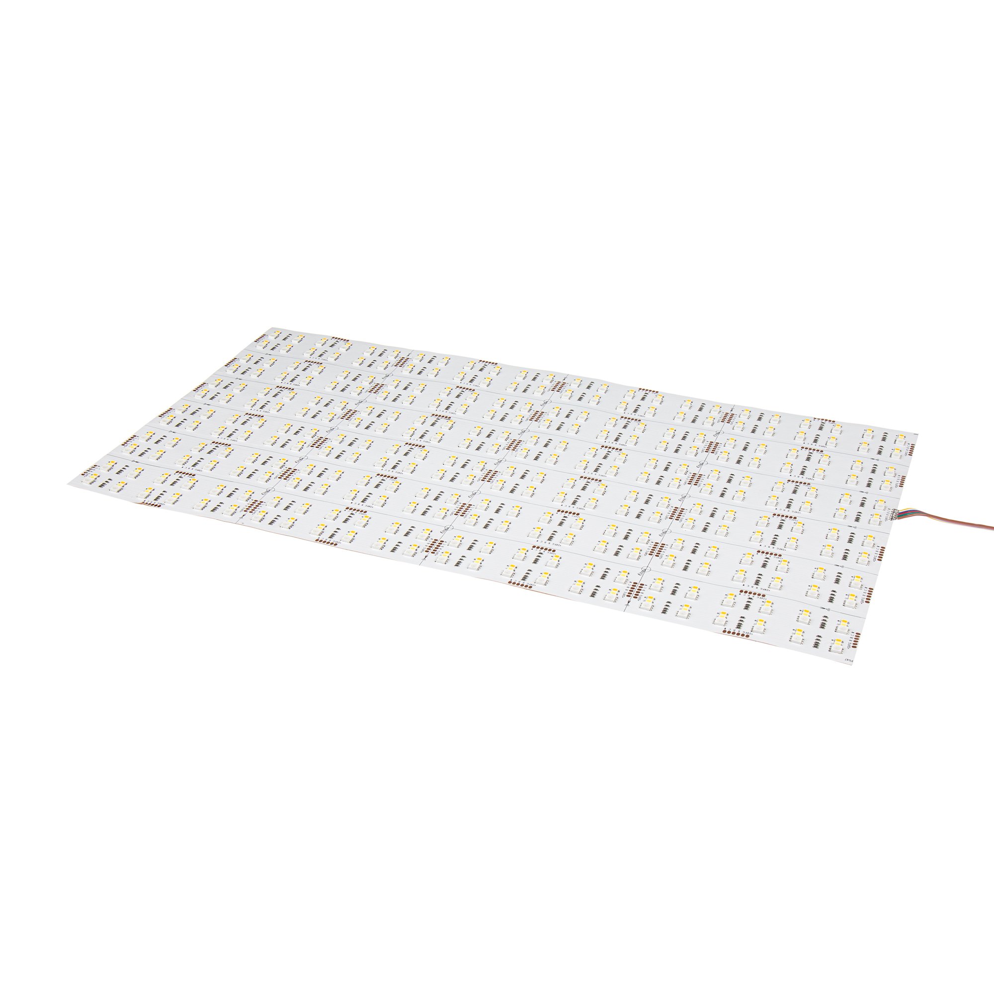 RGB+CCT LED Light Sheet - 18.9” x 9.5” - 24V - IP20 - 2700K-6500K