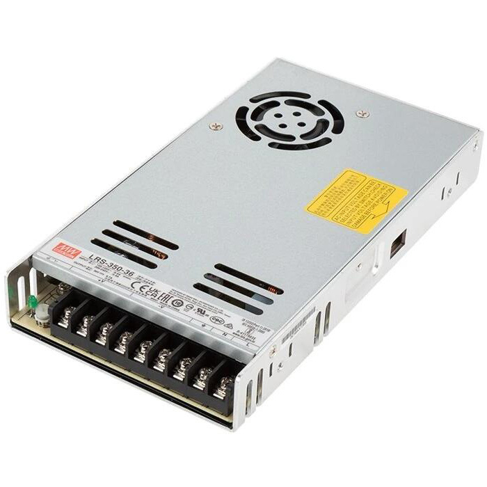 36V DC Mean Well LED Switching Power Supply - LRS Series Enclosed Power Supply - 100W - 350W