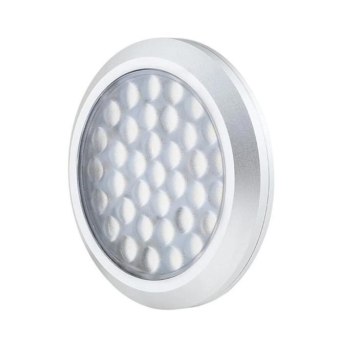 2.8" LED Puck Light - Plug-and-Play - 220 Lumens - Dimmable - 12V