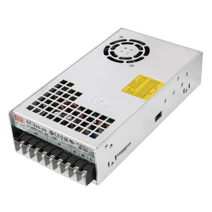 Mean Well LED Switching Power Supply - SE Series 450-600W Enclosed Power Supply - 36V DC