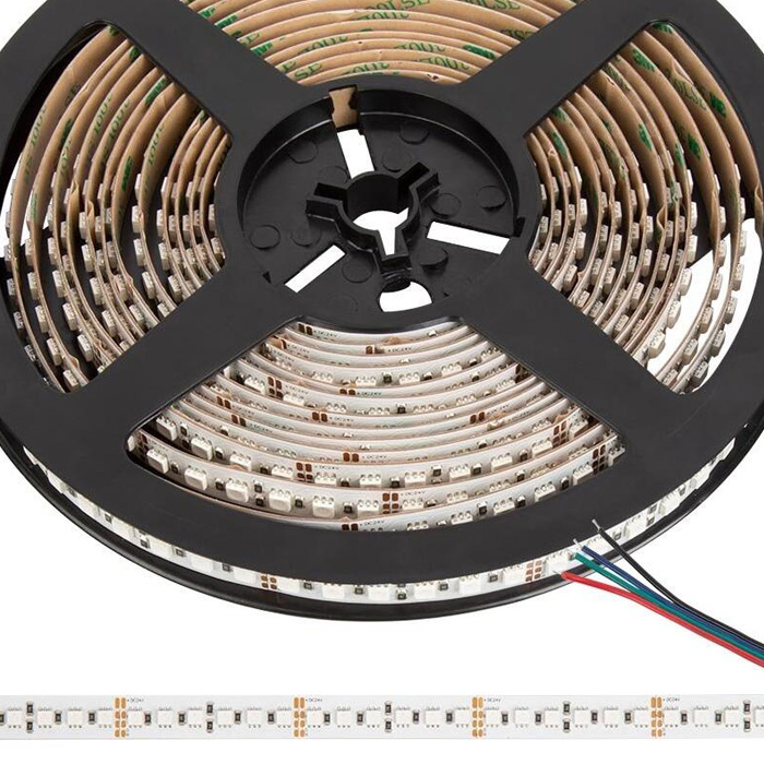 5m RGB High Density LED Strip Light - Color-Changing LED Tape Light - 24V - IP20 - RGB - 196.9in (16.40ft)