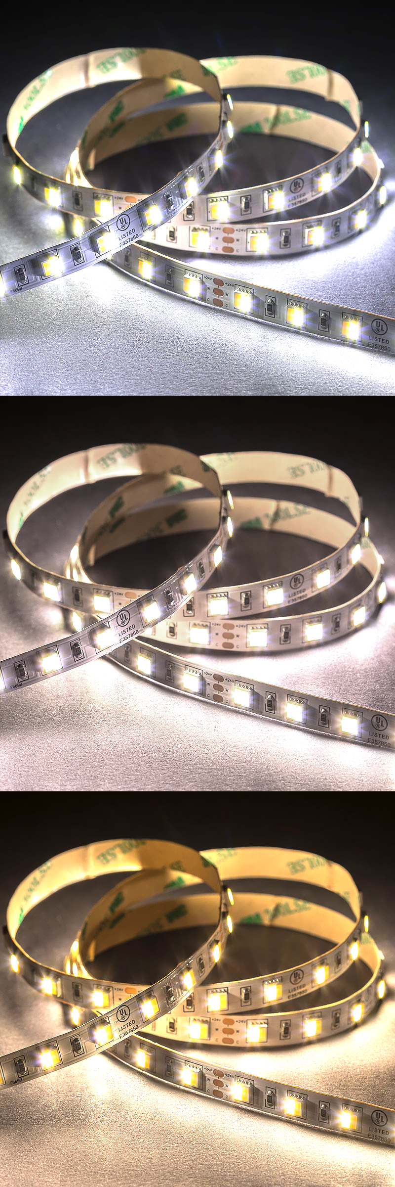 5m Tunable White LED Strip Light - LED Tape Light - 24V - IP20 - Tunable White - 196.9in (16.40ft) - Click Image to Close