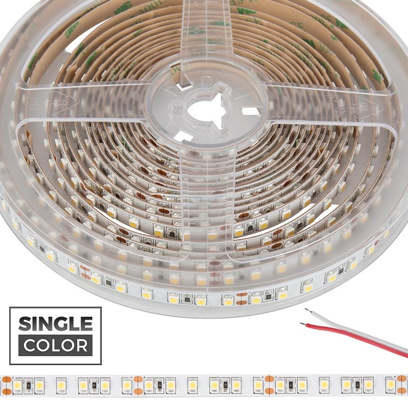 3528 Single-Color LED Strip Light/Tape Light - 24V - IP20 - 300 lm/ft