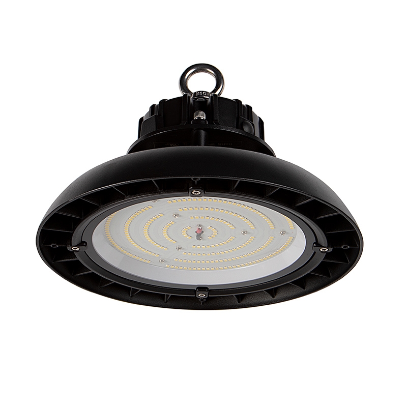 100W Black UFO LED High Bay Light - 13,000 Lumens - 250W Metal Halide Equivalent - 5000K