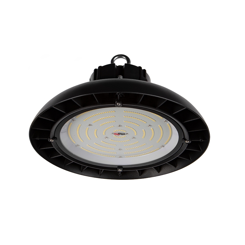 150W Black UFO LED High Bay Light - 19,500 Lumens - 400W Metal Halide Equivalent - 5000K