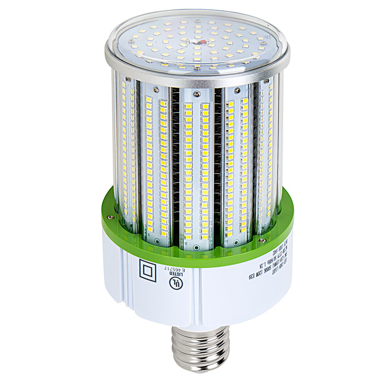 80W LED Corn Bulb - 10,000 Lumens - 250W Equivalent Metal Halide - E39 Mogul Base - 5000K/4000K