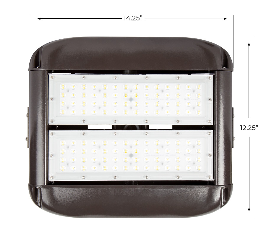 100W LED High Power Area Flood Light - 320W Equivalent - 14000 Lumens