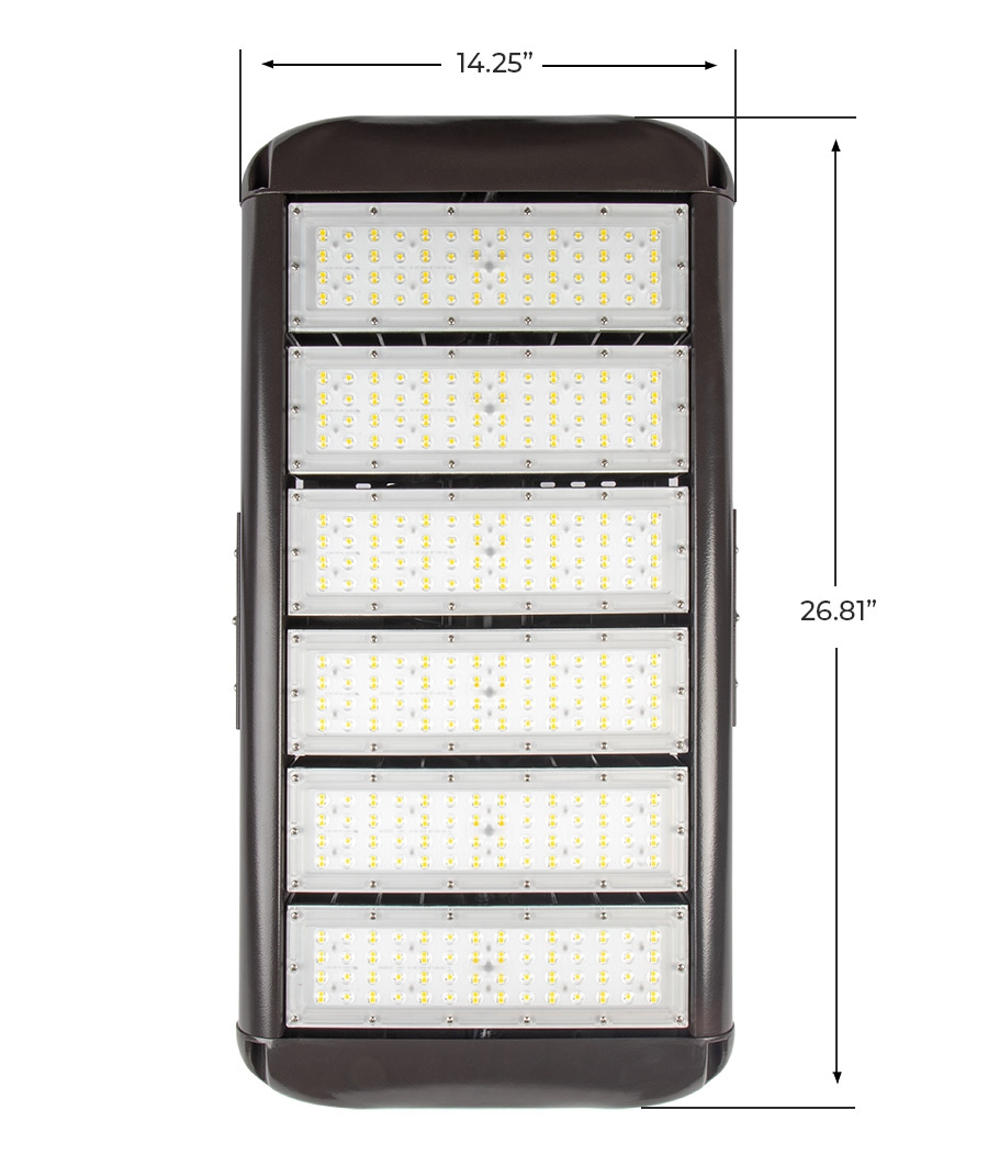 450W LED High Power Area Flood Light - 1000W Equivalent - 63000 Lumens