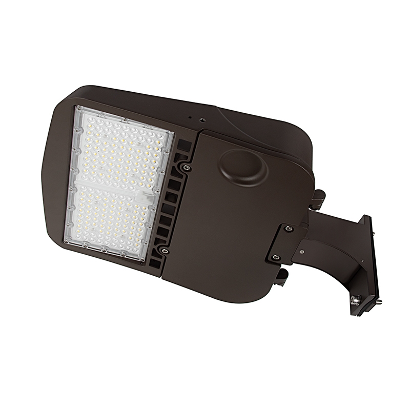 100W LED Parking Lot Light - Shoebox Area Light - 14,000 Lumens - 250W MH Equivalent - 4000K/5000K - Pole/Post Fixed Mount