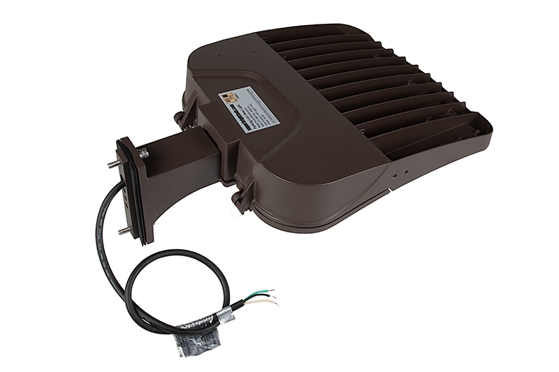 100W LED Parking Lot Light - Shoebox Area Light - 14,000 Lumens - 250W MH Equivalent - 4000K/5000K - Pole/Post Fixed Mount