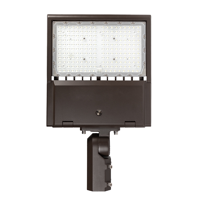 100W LED Parking Lot Light - Area Light - 14,500 Lumens - 250W MH Equivalent - 5000K - Knuckle Slipfitter Mount