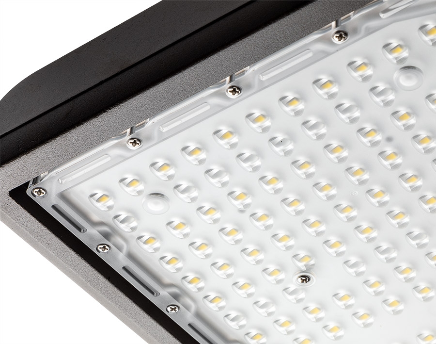 100W LED Parking Lot Light - Area Light - 14,500 Lumens - 250W MH Equivalent - 5000K - Knuckle Slipfitter Mount