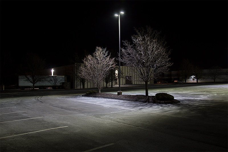 100W LED Parking Lot Light - Area Light - 14,500 Lumens - 250W MH Equivalent - 5000K - Knuckle Slipfitter Mount