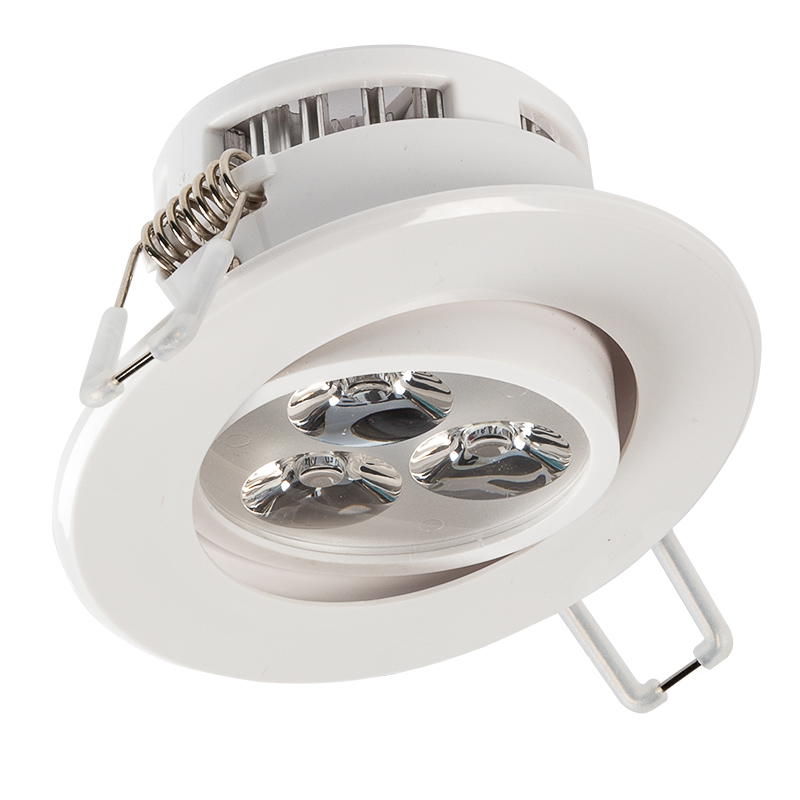 LED Recessed Light Fixture - Aimable - 40 Watt Equivalent - 3.5" - 290 Lumens - Click Image to Close