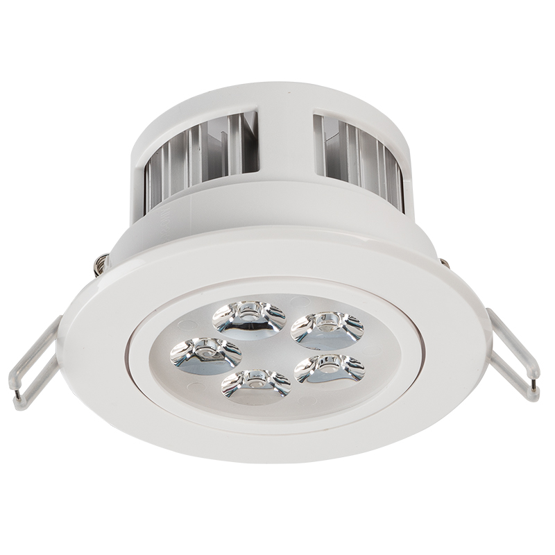 LED Recessed Light Fixture - Aimable - 40 Watt Equivalent - 4.45" - 460 Lumens - Click Image to Close