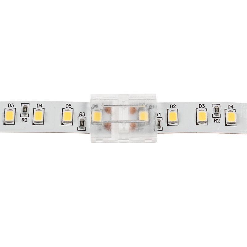 Solderless Clamp-On Butt Connector - 10mm Single Color LED Strip Lights
