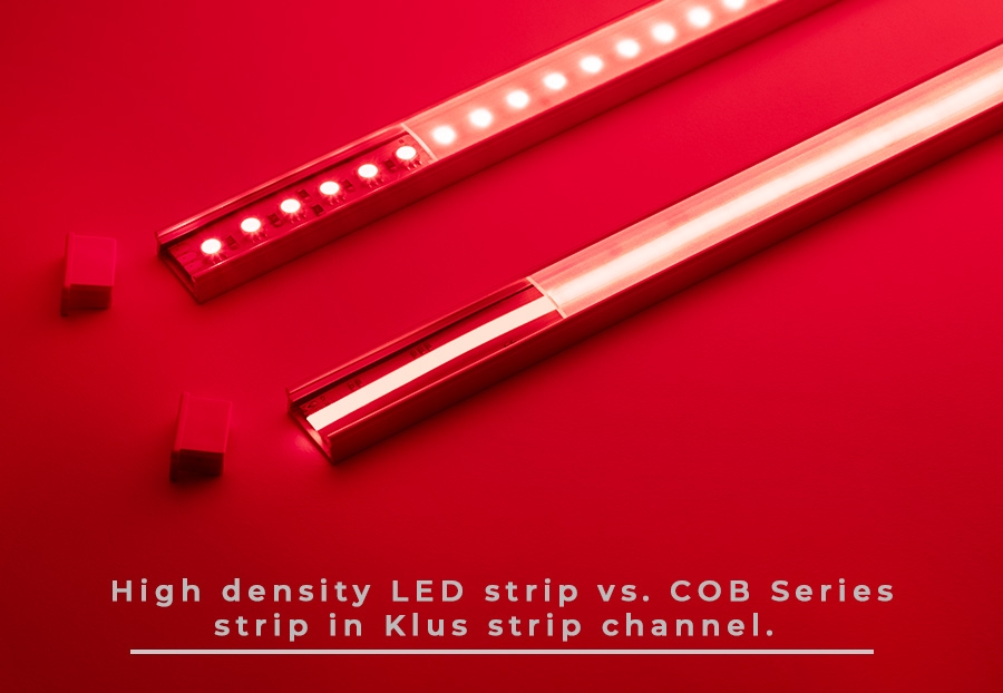 5m RGB COB LED Strip Light - COB Series LED Tape Light - 24V - IP20