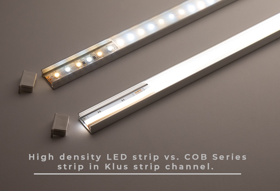5m Tunable White COB LED Strip Light - COB Series LED Tape Light - 24V - IP20 - Click Image to Close
