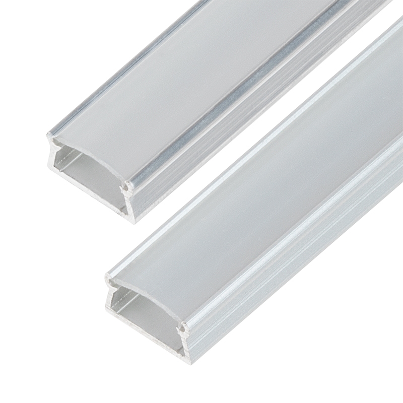 TAMI Aluminum Channel - Surface - For Strips Up To 12mm - Silver - 1m / 2m